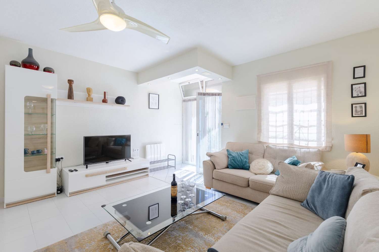 Ground floor bungalow with communal pool